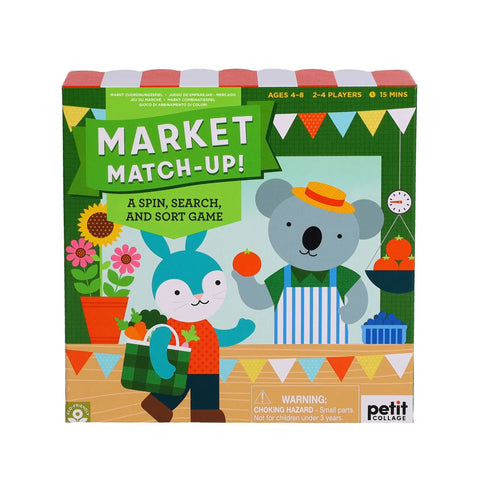 Market Match-Up!: A Spin, Search, and Sort Game