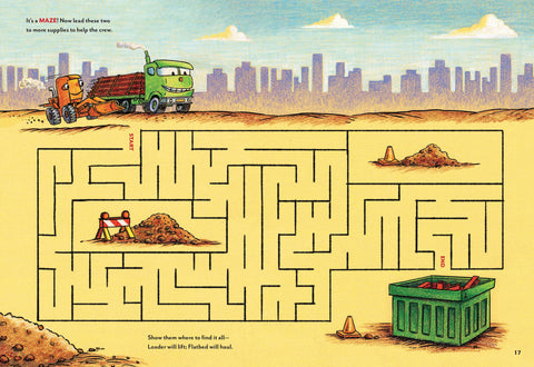 Goodnight, Goodnight, Construction Site Sticker & Activity Book