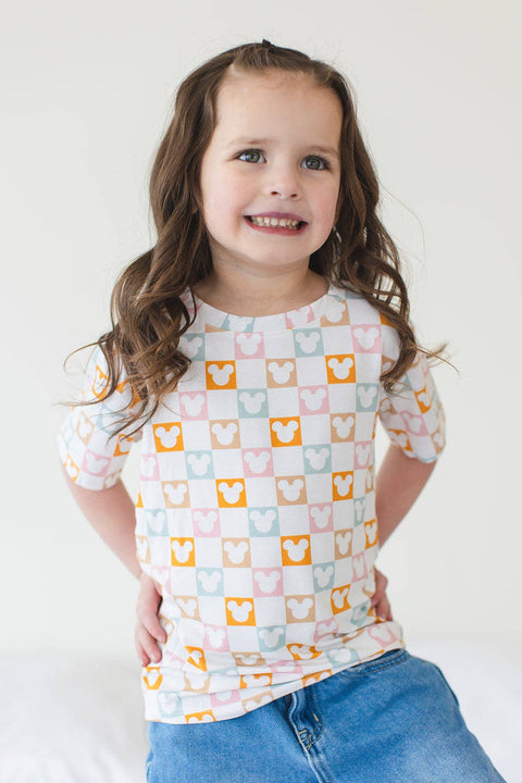 Checkerboard Charm - Everyday Tee