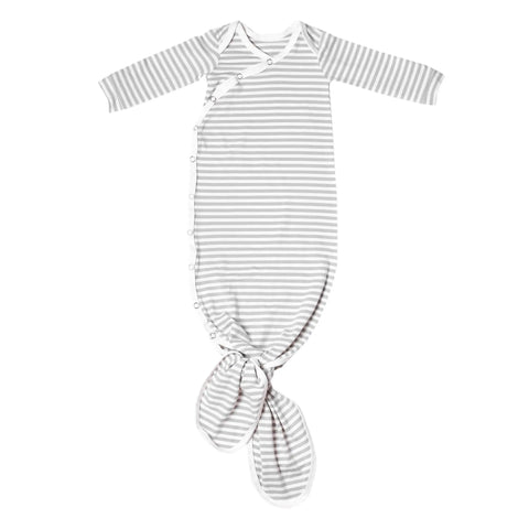 Newborn Knotted Gown - Everest