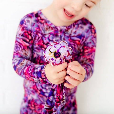 Pink Succulents Bamboo Snuggle Lovey