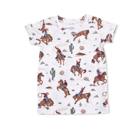 Short Sleeve Loungewear Set - Buckaroo Western