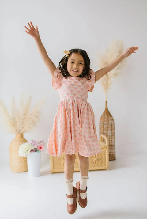 Olivia Dress in Petal Pop