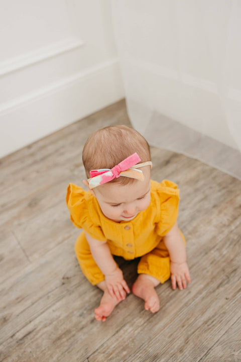 Ribbon Baby Bow - Monet