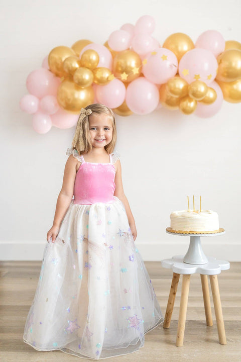 Pink Birthday Maxi Dress