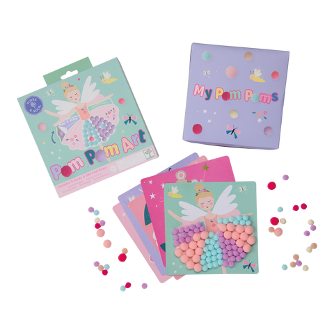 Enchanted Pom Pom Art