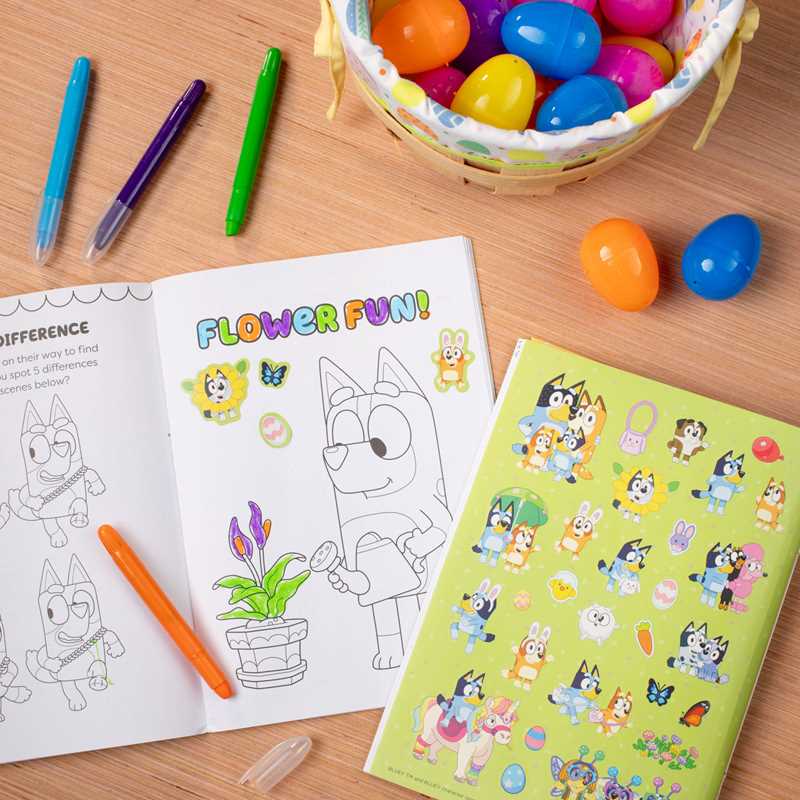 Bluey Colortivity: Happy Easter Bluey Activity Book