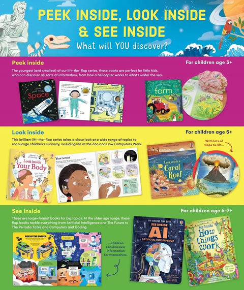Peek Inside the Sea Board Book