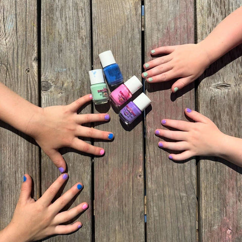 Non-toxic Nail Polish Set for Kids - Scented Sweetie Pie