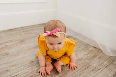 Ribbon Baby Bow - Monet