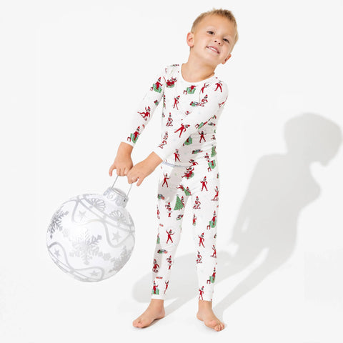 Kids Bamboo Pajama Set - The Elf on the Shelf