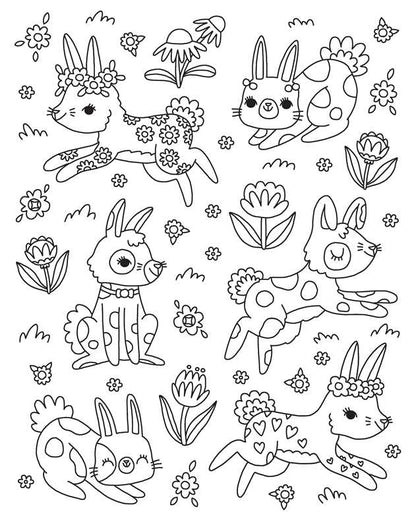 Easter Wonderland: Coloring Book