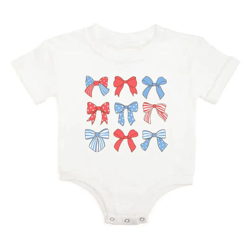 Patriotic Cutie Baby Romper