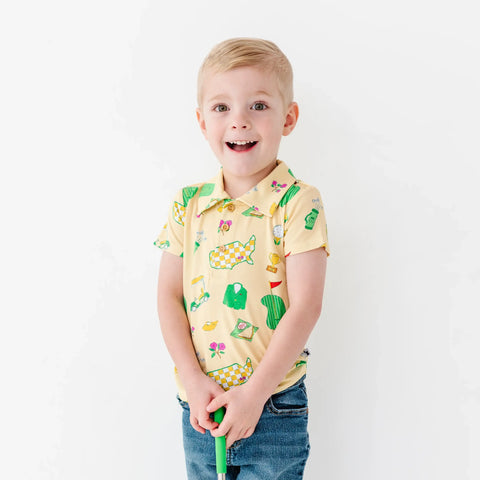 Golf Masters Inspired Polo Shirt