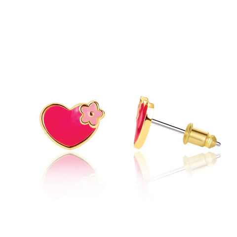 Cutie Stud Earrings | Hearts & Flowers