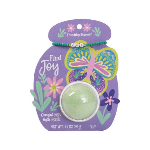 Find Joy Friendship Bracelet Bath Bomb