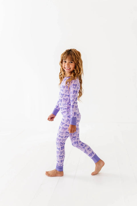 Preppy & Purple Kids Pajamas