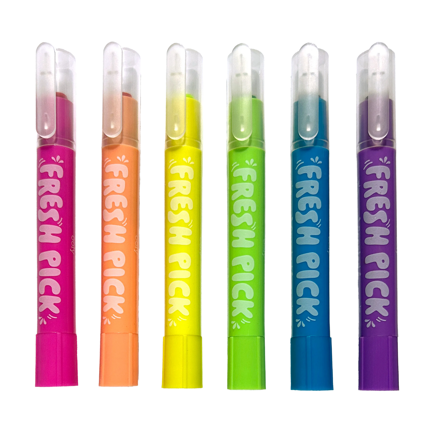 Fresh Pick Apple Scented Gel Crayons (Set of 6)