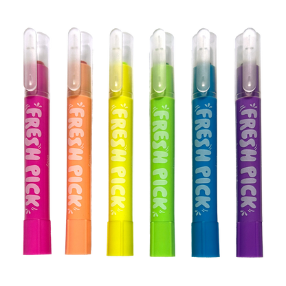 Fresh Pick Apple Scented Gel Crayons (Set of 6)