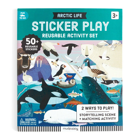 Arctic Life Sticker Play Reusable Activity Set