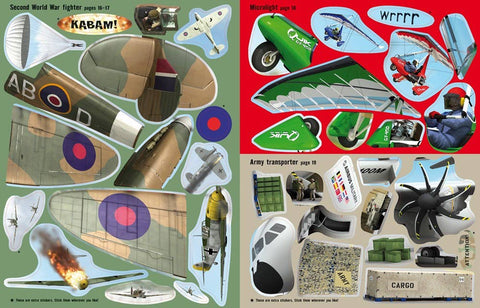Build Your Own Planes Sticker Book