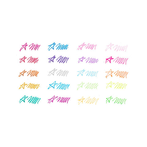 Mini Doodlers Fruity Scented Gel Pens (Set of 20)