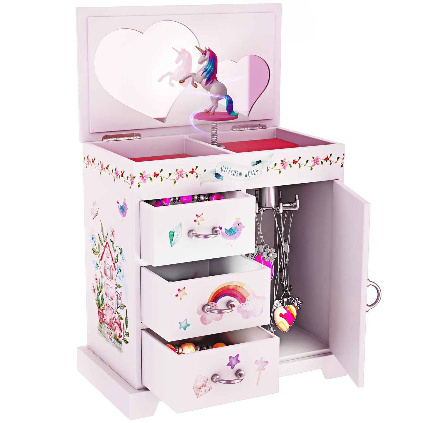 Unicorn Musical Jewelry Box