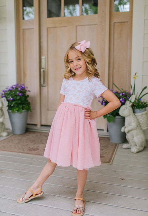 Tutu Dress - Ditsy Bunny