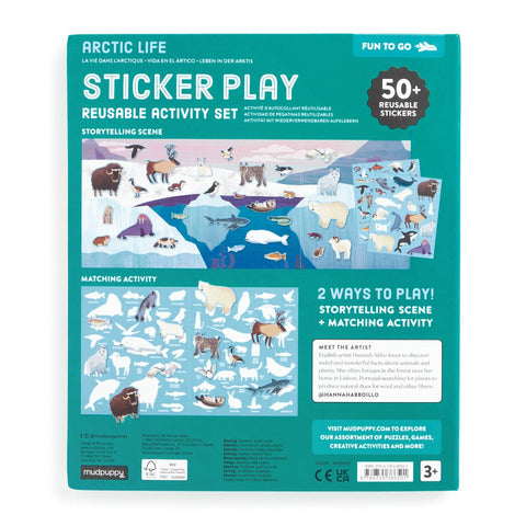 Arctic Life Sticker Play Reusable Activity Set