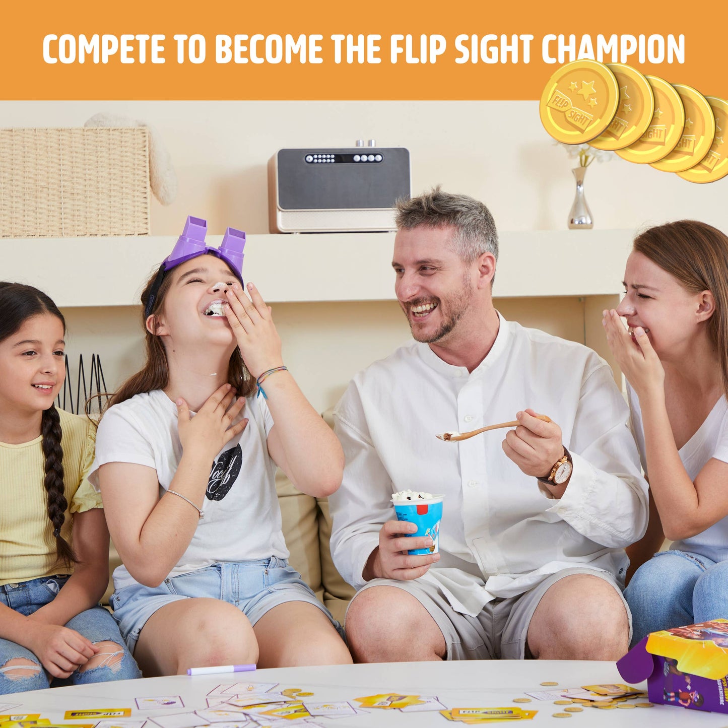 FlipSight Upside Down Goggles Family Game