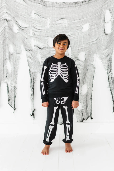 Bones Glow In The Dark Jogger Set