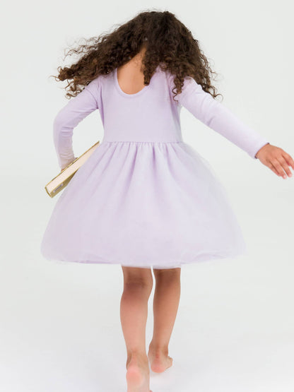 Orchid Petal Purple Tulle Twirl Dress - RuffleButts + RuggedButts