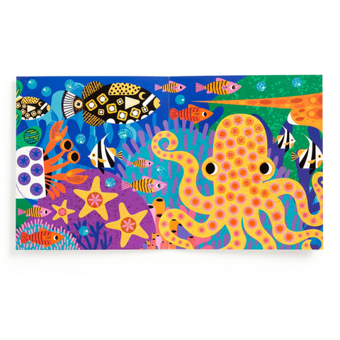 Sticker Sparkle Poster Activity Kit - Ocean Life