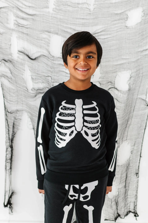 Bones Glow In The Dark Jogger Set