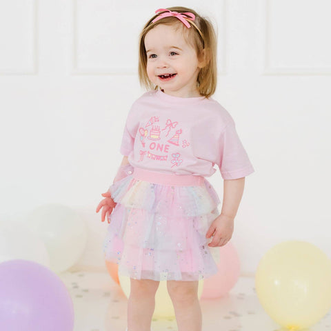 Fairy Dust Girls Tiered Tutu Skirt