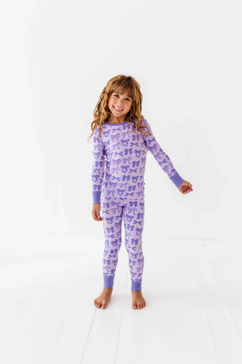 Preppy & Purple Kids Pajamas
