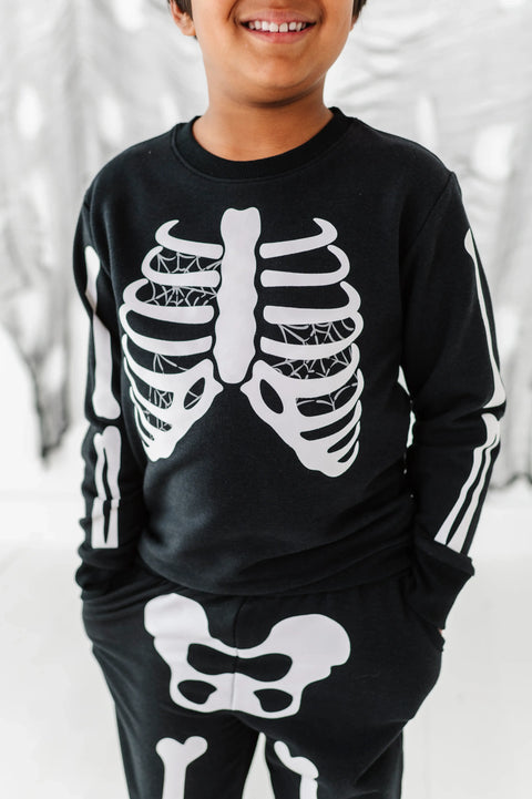 Bones Glow In The Dark Jogger Set