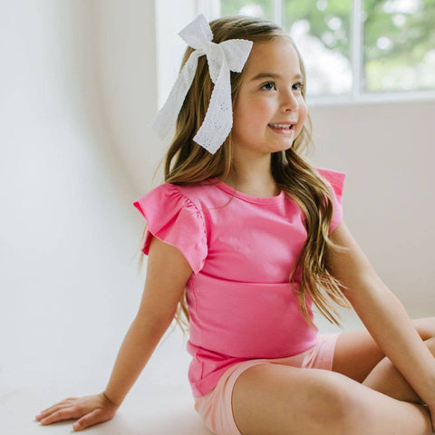 Flutter Tee - Bubblegum