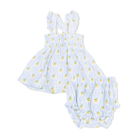 Smocked Top with Bloomer - Lovely Lemons