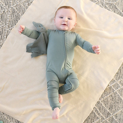 Eucalyptus Zip Bamboo Pajamas