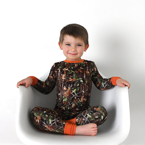 Hunter Camo Bamboo Pajama Set