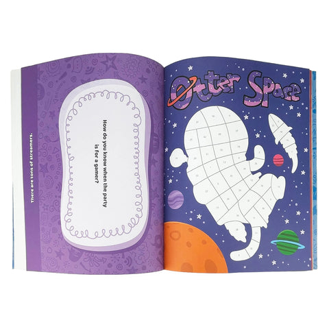 Too Funny! Sticker by Number Activity Book