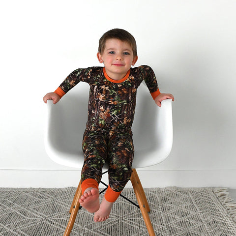 Hunter Camo Bamboo Pajama Set