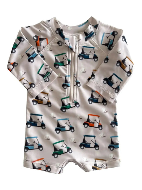Sonny Rashguard Swimsuit - Golf Cart