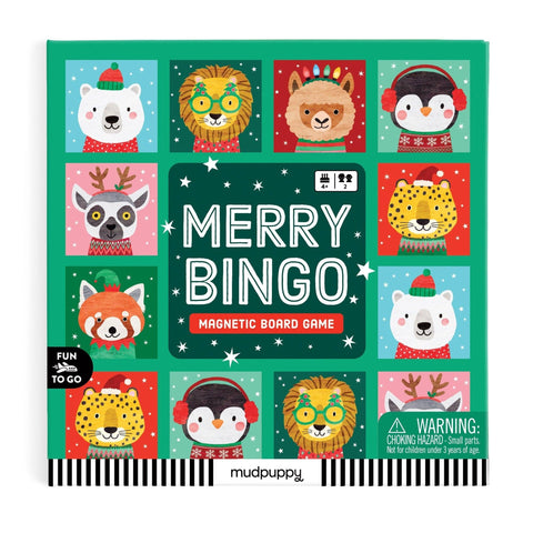 Merry Bingo! Christmas Magnetic Board Game