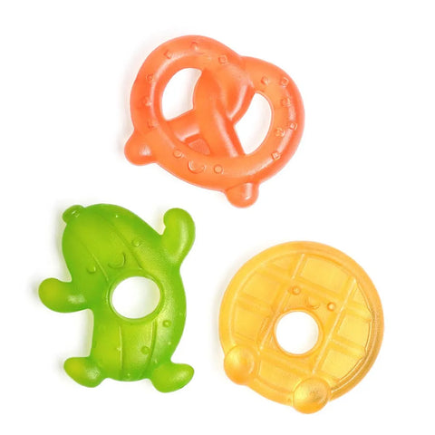 Cutie Coolers™ Water Filled Teethers (3-pack) - Silly Foods
