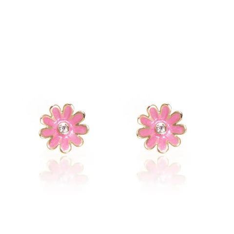 Cutie Stud Earrings | Pink Daisy
