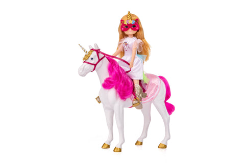 Unicorn Dress Up Lottie Doll
