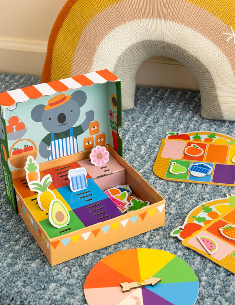 Market Match-Up!: A Spin, Search, and Sort Game