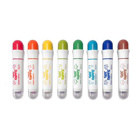 Jumbo Jots Dual Tip Dinosaur Stamp Markers